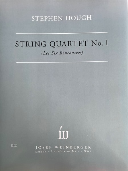Stephen Hough: String Quartet No.1