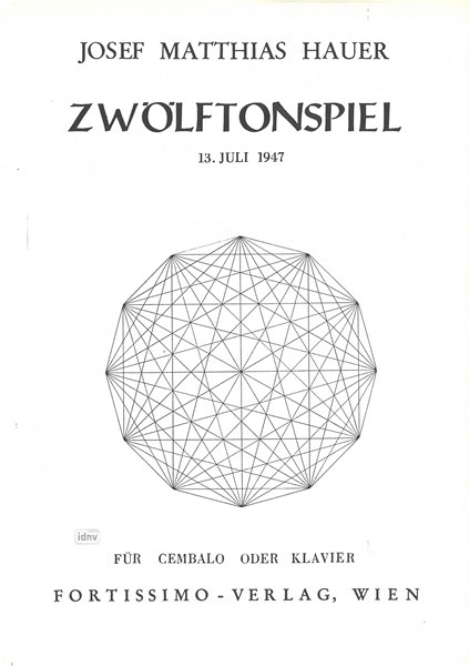 Josef Matthias Hauer: Zwölftonspiel (13. Juli 1947)